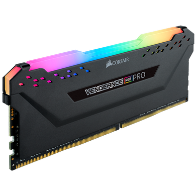 Оперативная память Corsair 32 GB (4x8GB) DDR4 3600 MHz Vengeance RGB Pro Black (CMW32GX4M4D3600C16) фото