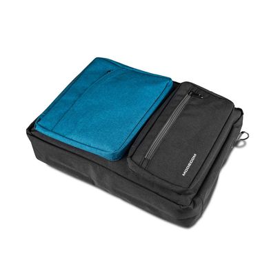 Сумка та рюкзак для ноутбуків Modecom 15.6" Reno Grey/Blue (TOR-MC-RENO-BLU) фото