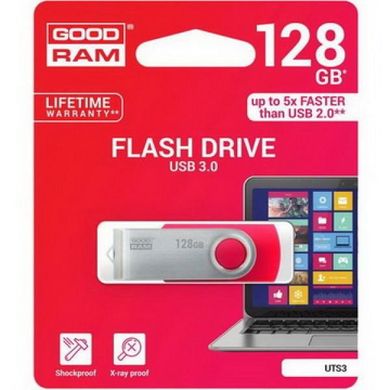 Flash пам'ять GOODRAM 128 GB UTS3 (Twister) Black (UTS3-1280K0R11) фото