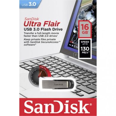 Flash пам'ять SanDisk 16 GB Ultra Flair SDCZ73-016G-G46 фото