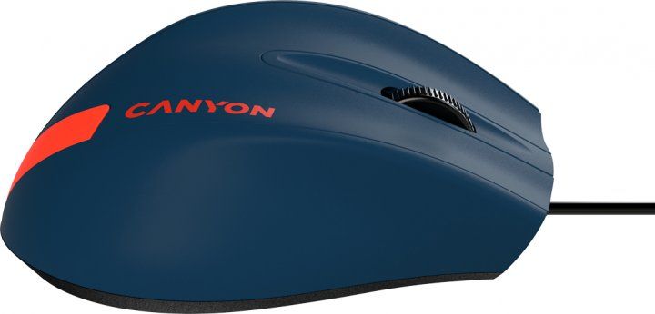 Мышь компьютерная Canyon CNE-CMS11BR Blue/Red фото