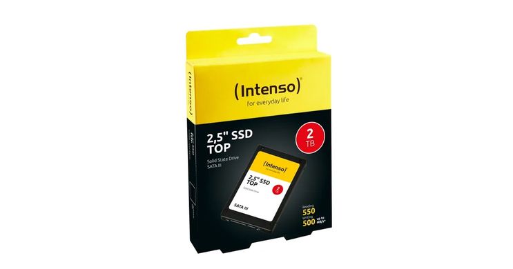 SSD накопитель Intenso Top 2 TB (3812470) фото