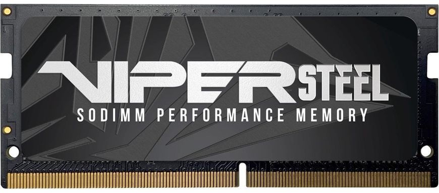 Оперативна пам'ять PATRIOT 16 GB SO-DIMM DDR4 3200 MHz Viper Steel (PVS416G320C8S) фото