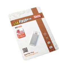 Flash память DATO 4GB DS7002 Silver (DS7002S-04G) фото