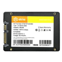 SSD накопичувач ATRIA 960GB G100 G2 (ATSATG100/960) фото