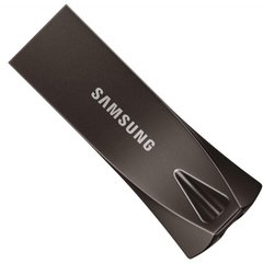 Flash память Samsung 256 GB Bar Plus Titan USB 3.1 Gray (MUF-256BE4) фото