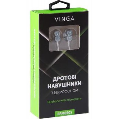 Навушники Vinga EPM050 Silver (EPM050S) фото