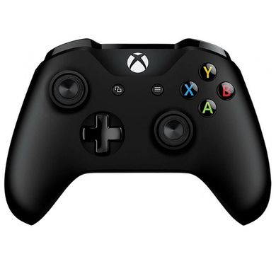 Игровой манипулятор Microsoft Xbox One S Wireless Controller Black + Wireless Adapter for Windows (4N7-00003) фото