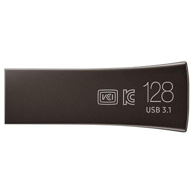 Flash пам'ять Samsung 256 GB Bar Plus Titan USB 3.1 Gray (MUF-256BE4) фото