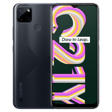 Смартфон realme C21Y 4/64GB Cross Black (NFC) фото