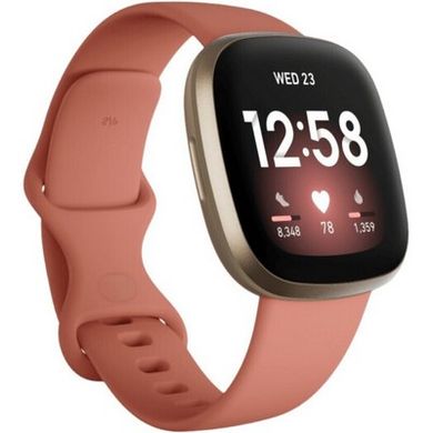Смарт-часы Fitbit Versa 3 Copper Rose (F00250943) фото
