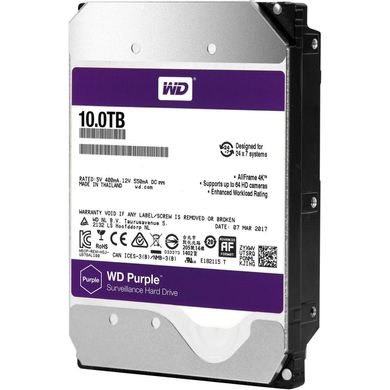 Жорсткий диск WD Purple 10 TB (WD102PURZ) фото