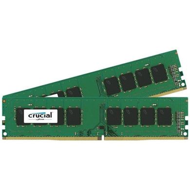 Оперативная память Crucial 8 GB (2x4GB) DDR4 2400 MHz (CT2K4G4DFS824A) фото