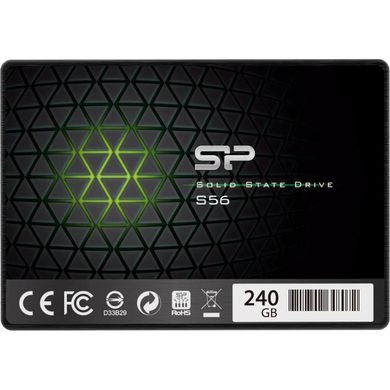 SSD накопитель Silicon Power Slim S56 240 GB (SP240GBSS3S56B25) фото