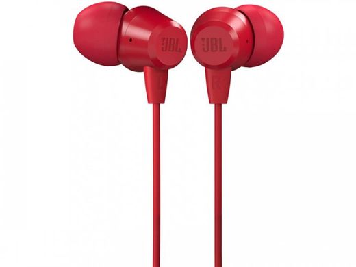 Навушники JBL C50HI Red (JBLC50HIRED) фото
