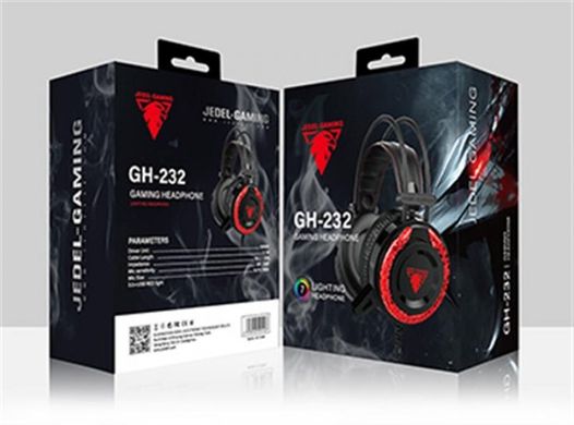 Навушники Jedel GH-232 Black/Red фото