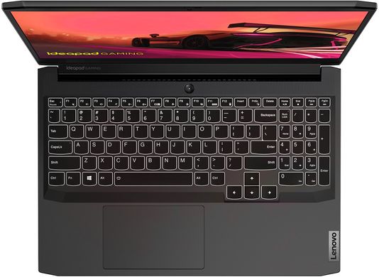 Ноутбук Lenovo IdeaPad Gaming 3 15ACH6 Shadow Black (82K200XLRA) фото