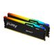 Kingston DDR5 16GB (2x8GB) 5600Mhz FURY Beast RGB (KF556C36BBEAK2-16) подробные фото товара