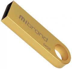 Flash память Mibrand 64GB Puma USB 2.0 Gold (MI2.0/PU64U1G) фото