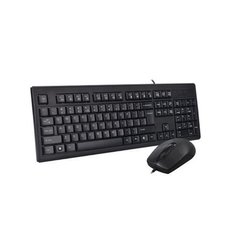 Комплект (клавіатура+миша) A4Tech KR-8372S Black фото