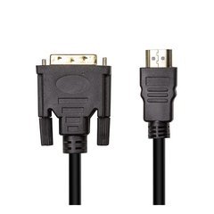 Кабелі та перехідники PowerPlant HDMI - DVI 1.8m Black (CA912568) фото