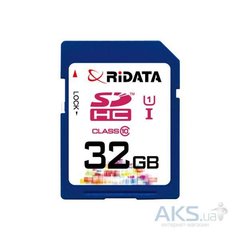 Карты памяти RiData 32 GB SDHC class 10 UHS-I FF959224