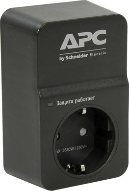 Мережевий фільтр APC Essential SurgeArrest Black (PM1WB-RS) фото