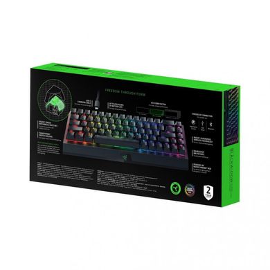 Клавіатура Razer BlackWidow V3 Mini Hyperspeed Green Switch RU (RZ03-03891600-R3R1) фото