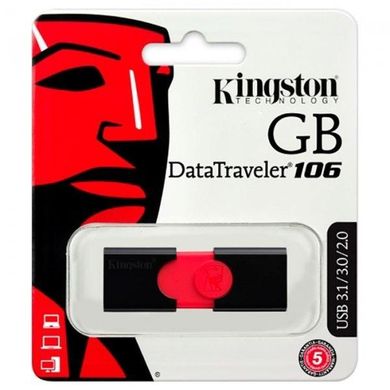Flash память Kingston 32 GB DataTraveler 106 USB3.0 (DT106/32GB) фото