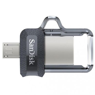 Flash память SanDisk 64 GB USB Ultra Dual OTG USB 3.0 Black (SDDD3-064G-G46) фото