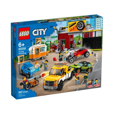 Конструктор LEGO LEGO City Тюнинг-мастерская (60258) фото