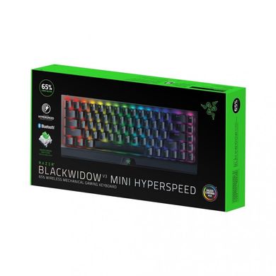 Клавіатура Razer BlackWidow V3 Mini Hyperspeed Green Switch RU (RZ03-03891600-R3R1) фото