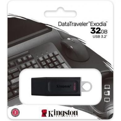 Flash пам'ять Kingston 32GB DataTraveler Exodia (DTX/32GB) фото