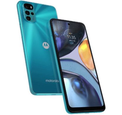 Смартфон Motorola Moto G22 4/64GB Iceberg Blue (PATW0030) фото