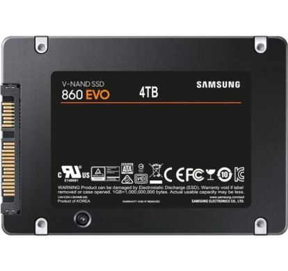 SSD накопичувач SAMSUNG SSD860 EVO 4TB MZ-76E4T0B фото