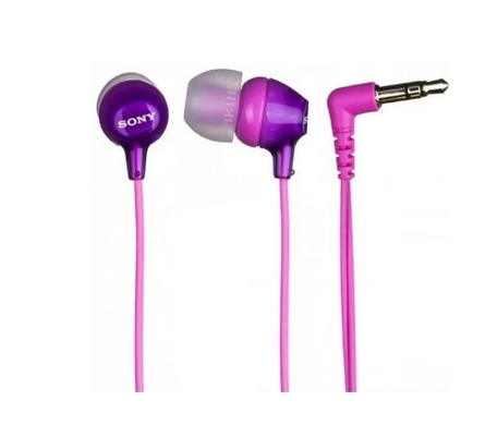 Навушники SONY MDR-EX15LP Violet (MDREX15LPV.AE) фото