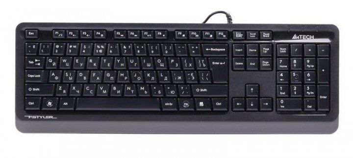 Клавіатура A4Tech Fstyler FKS10 Grey фото
