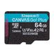 Kingston 64 GB microSDXC class 10 UHS-I U3 Canvas Go! Plus SDCG3/64GBSP подробные фото товара