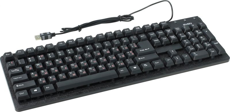 Клавіатура SVEN 301 Standard, PS/2, black фото
