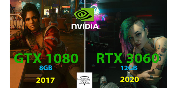 GTX 1080 vs RTX 3060 - битва поколений в современных играх