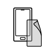 Поклейка захисної плівки на смартфон