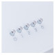 Minola HDN 6222 WH/INOX 700 LED