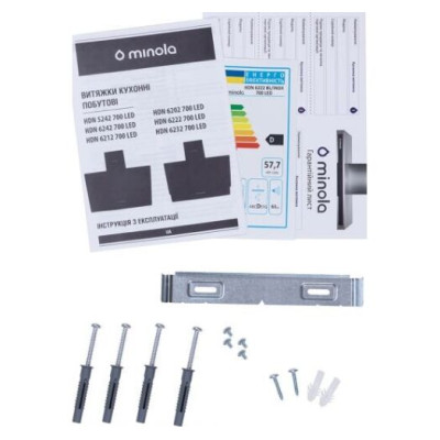 Minola HDN 6222 WH/INOX 700 LED