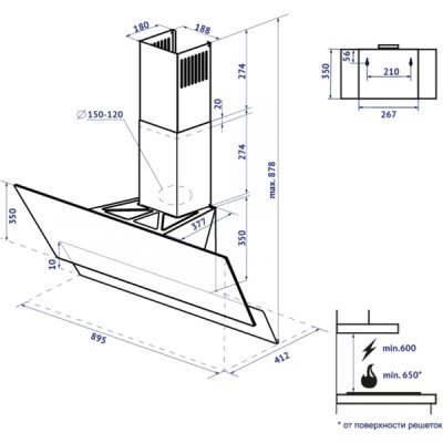 Minola HVS 9412 GR 850 LED