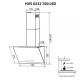 Minola HVS 6232 WH/INOX 700 LED