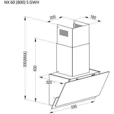 Pyramida NX 60 (800) S GWH