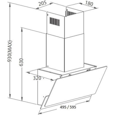 Pyramida NX 60 (800) B GBL