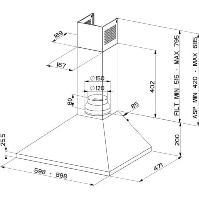 Faber VALUE PB BK A60 (320.0557.543)