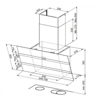 Faber Steelmax Ev8 Led Wh A80 (330.0538.523)