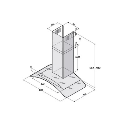 Fabiano Arco-B 60 Inox
